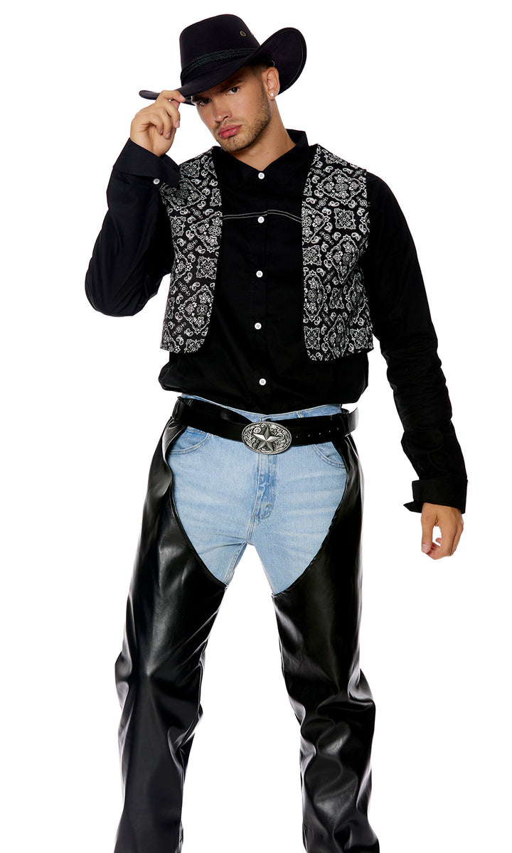 Let's Ride Men's Cowboy Costume