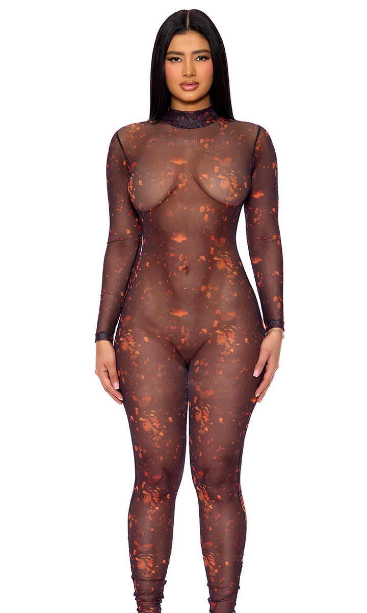 Mesh Lava Jumpsuit