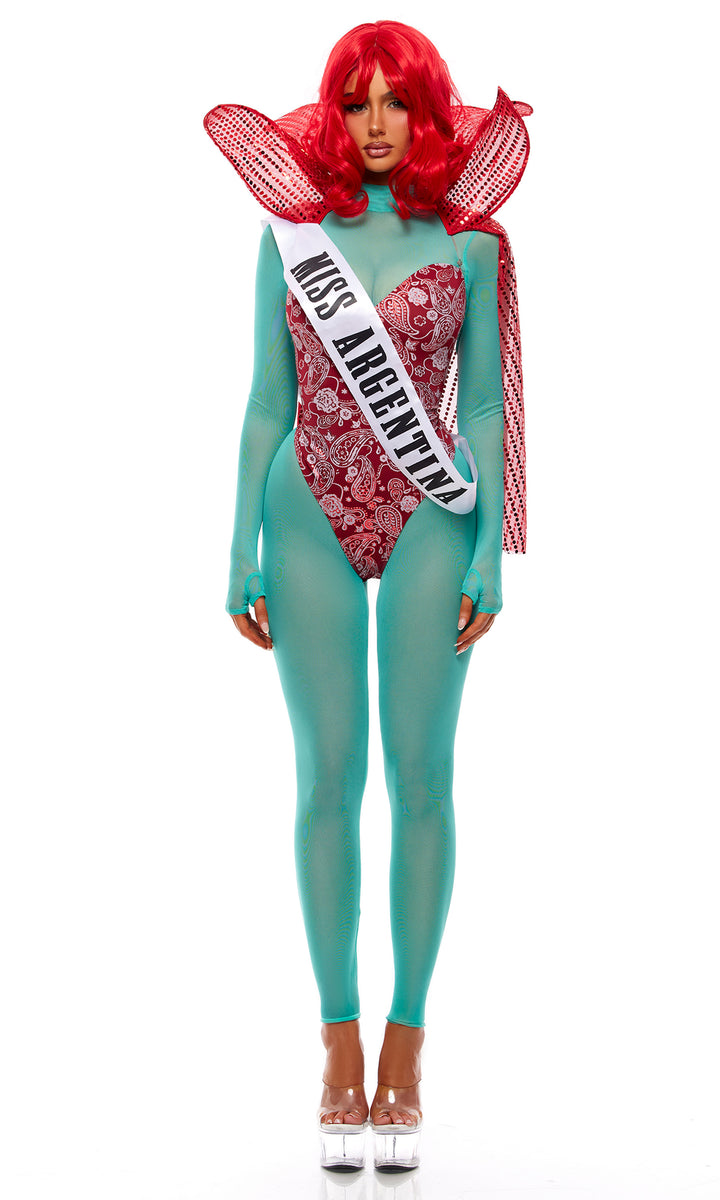 Pageant Afterlife 4-Piece Movie Character Costume Set