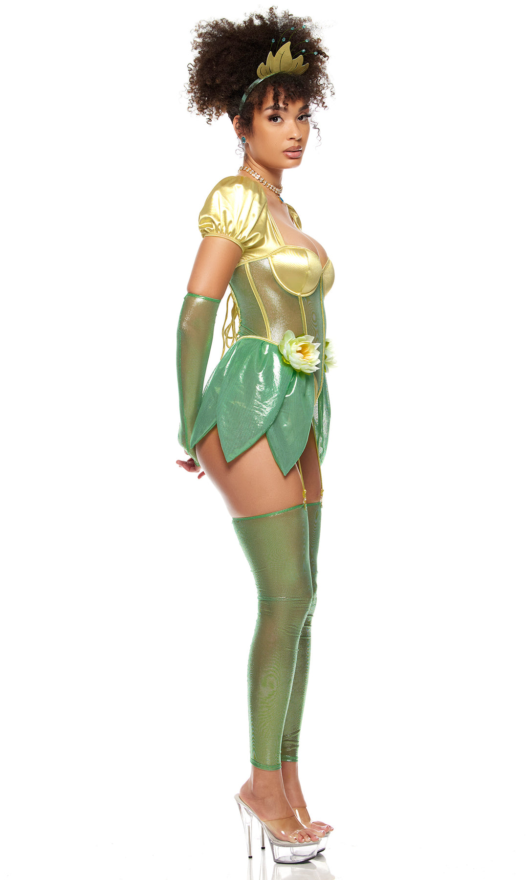 Kissing Frogs Princess Costume