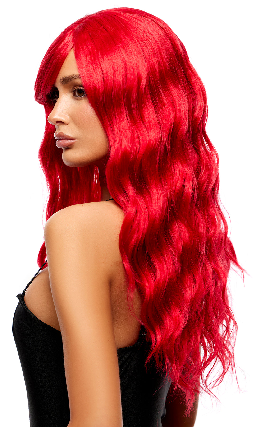 Red Wavy Wig