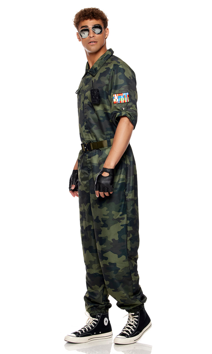 Combat Ready Men's Soldier Costume