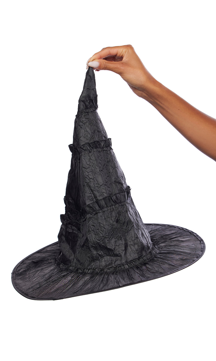 Ruffle Witch Hat