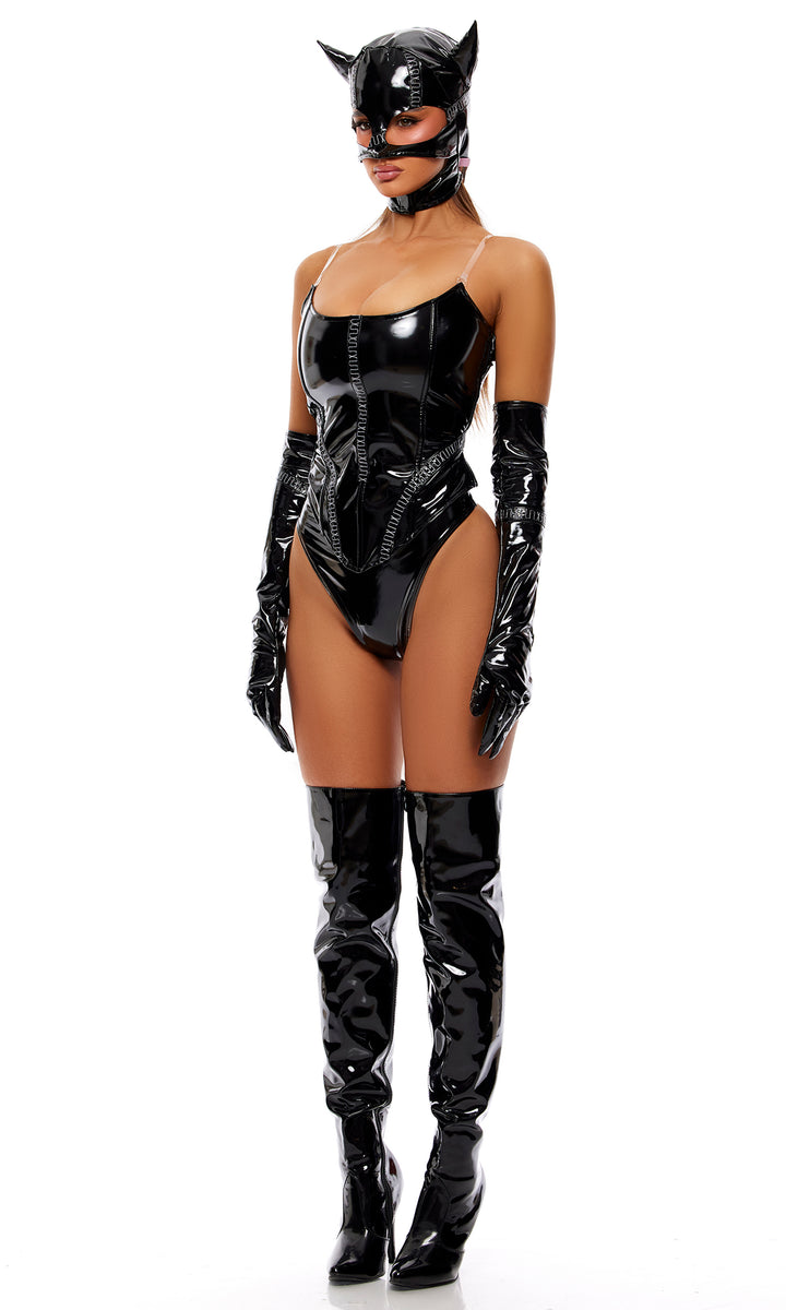 Cat Mask and Gloves Set