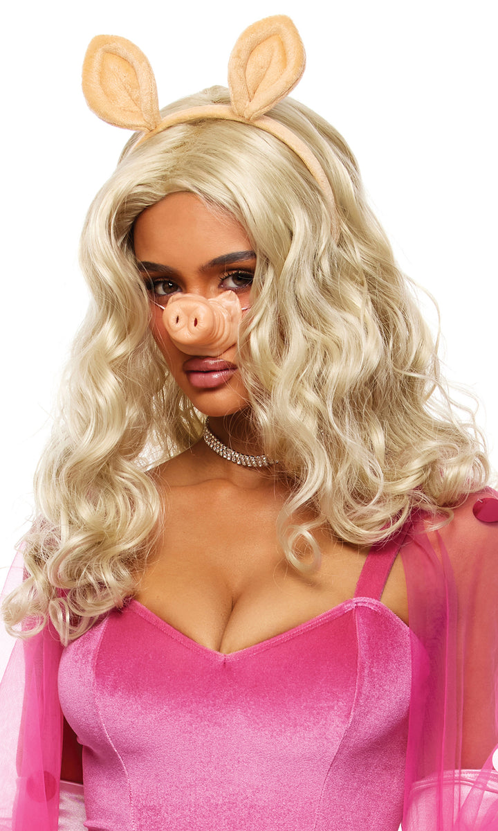 Blonde Curly Wig