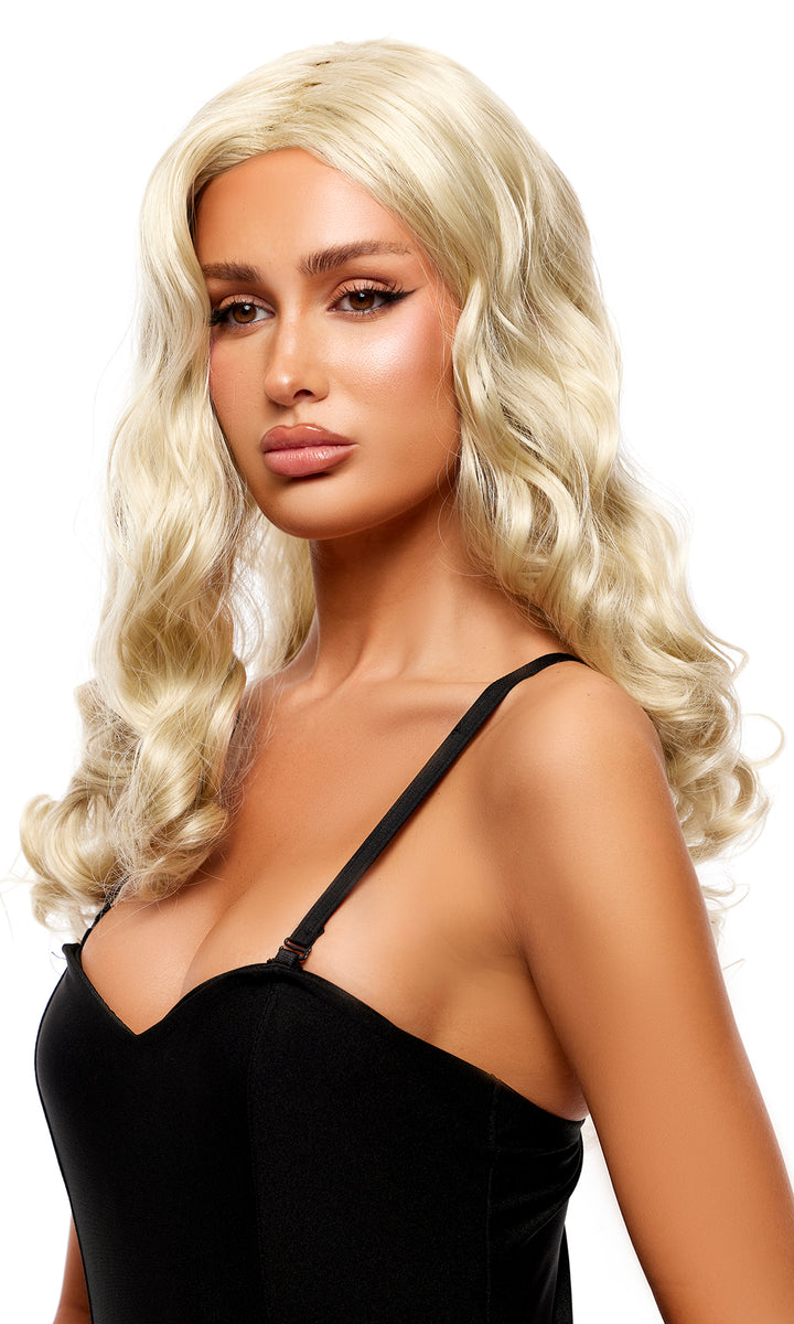 Blonde Curly Wig