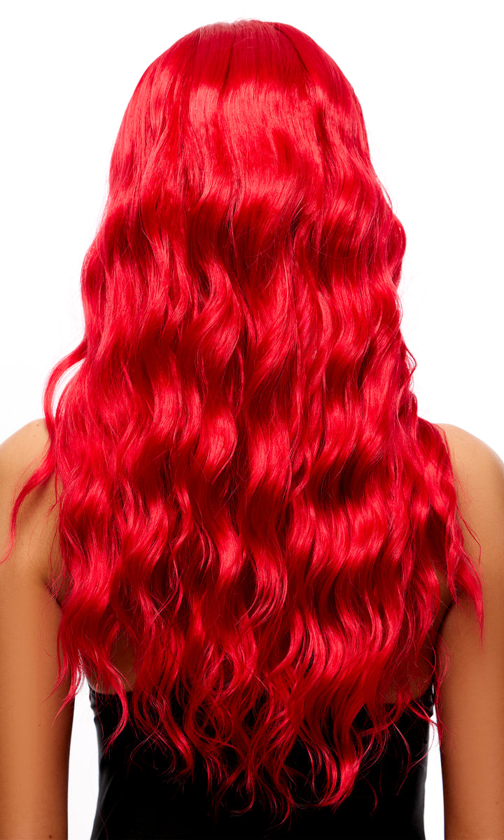Red Wavy Wig