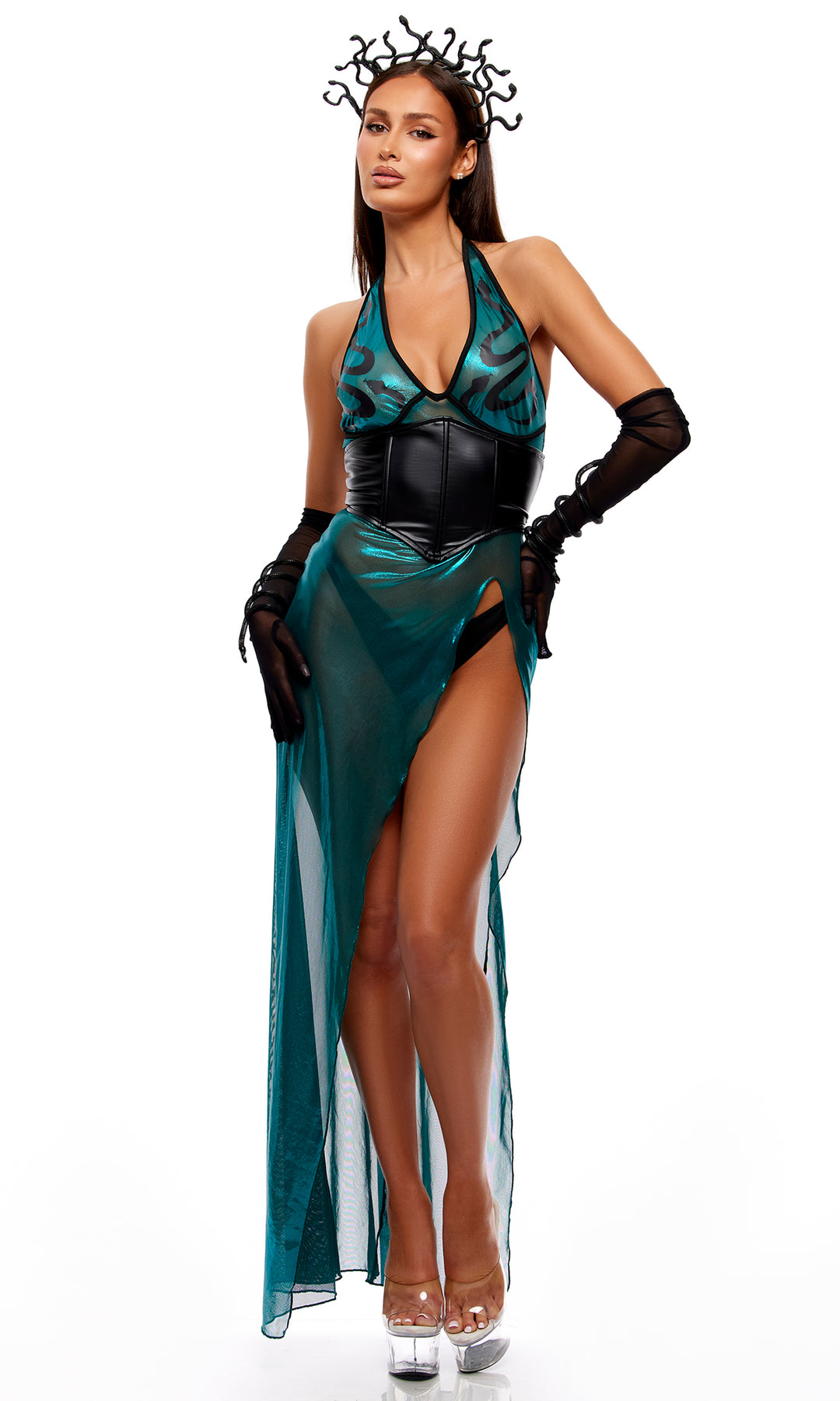 Just One Look 6-Piece Medusa Costume Set