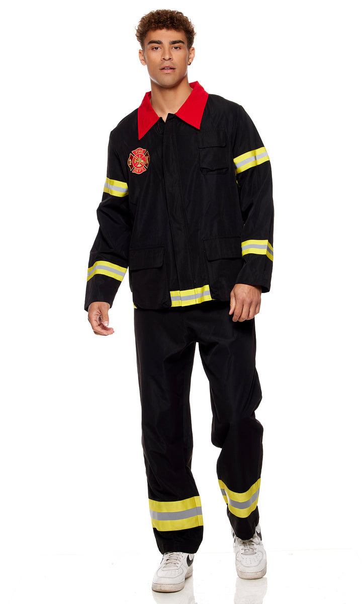 Where's The Fire Men's Firefighter Costume