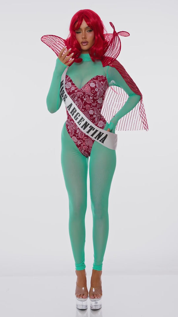 Pageant Afterlife 4-Piece Movie Character Costume Set