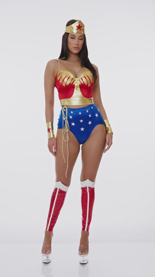 What a Woman 6-Piece Superhero Costume Set
