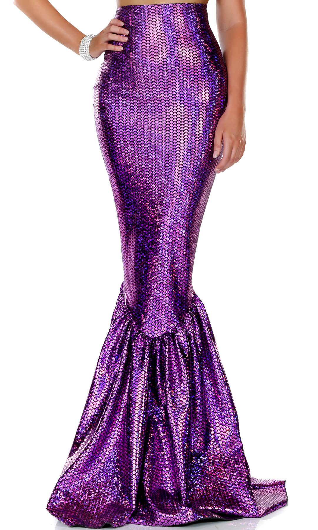 Hologram Mermaid Skirt