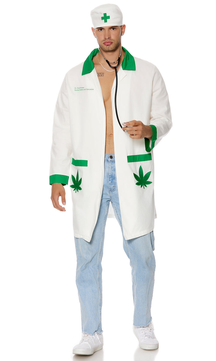 Dr. Bud Stoner Men's Doctor Costume