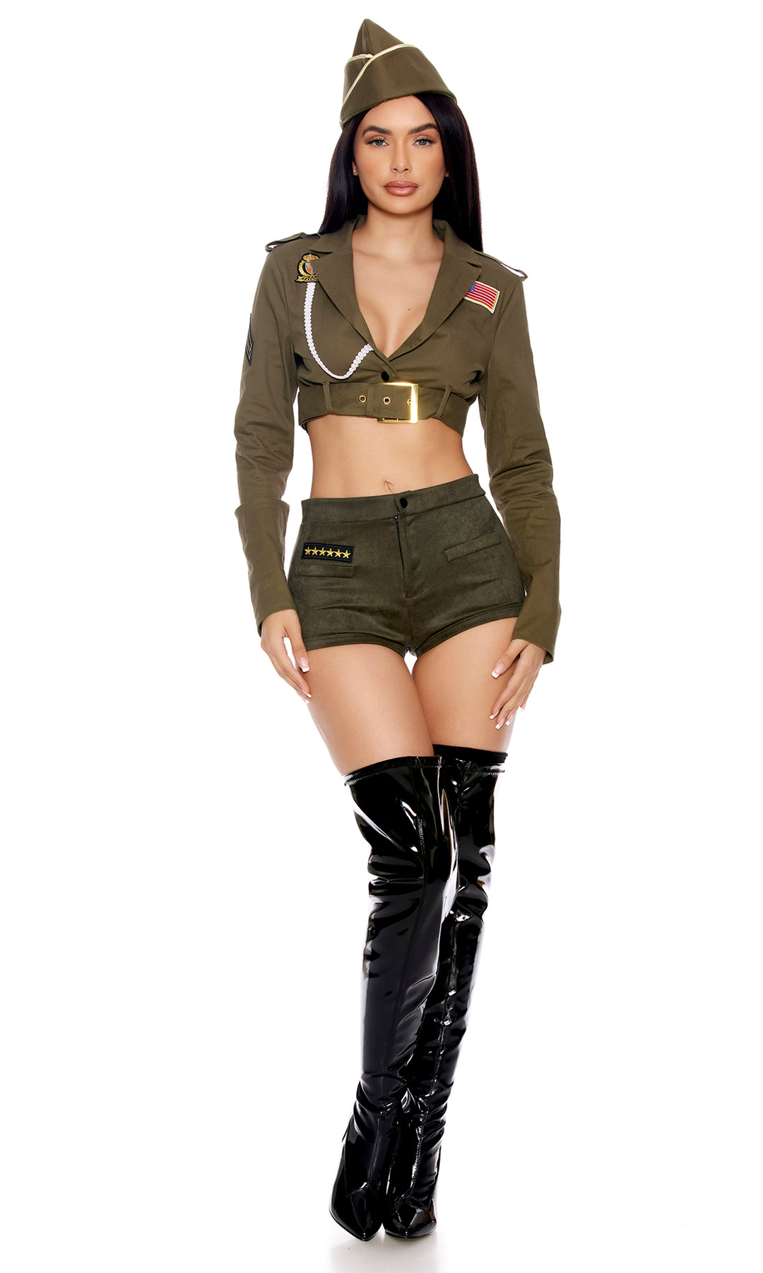 Command Attention Sexy Military Costume
