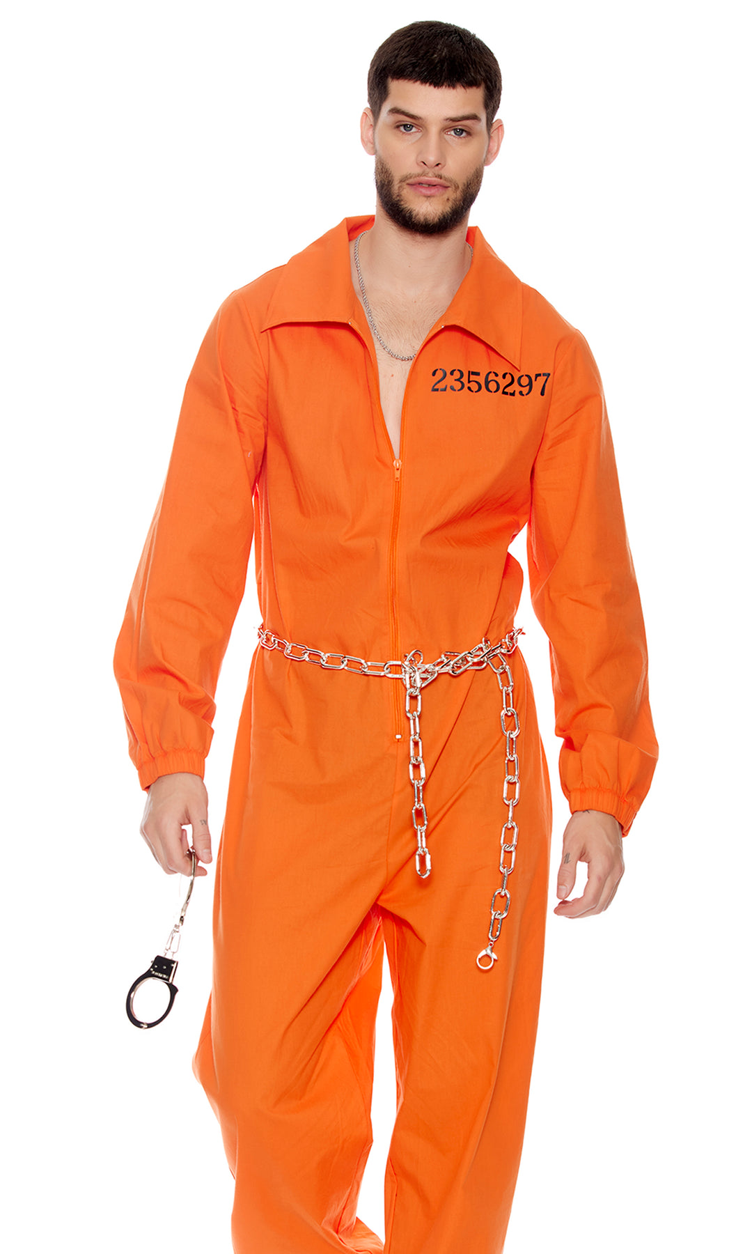 Lock it Down Men's Inmate Costume