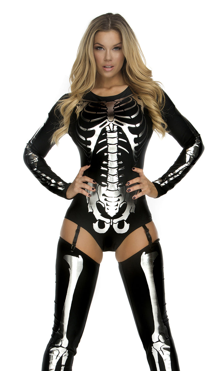 Snazzy Skeleton Sexy Costume