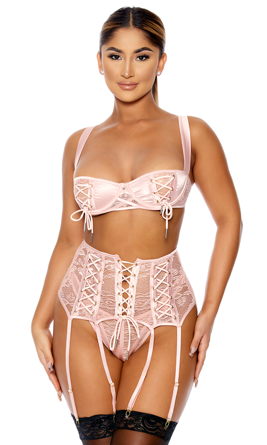 Cinch Me In Lingerie Set – Forplay Inc